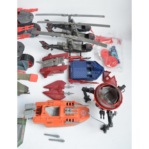 259 - Extensive collection of Hasbro G.I.Joe Action Force models, action figures and loose parts, all A/F.... 