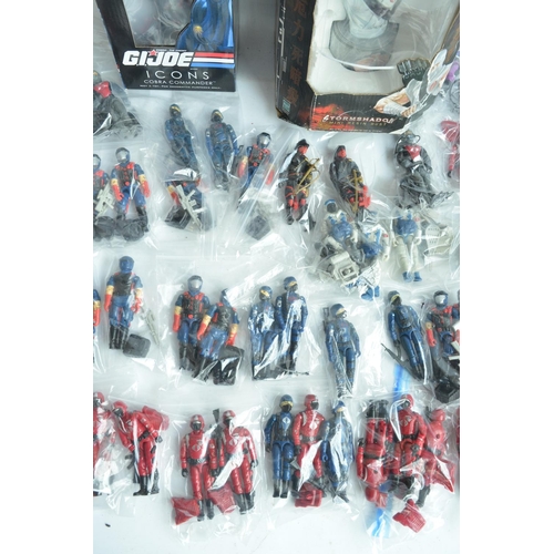 261 - Collection of Hasbro G.I.Joe action figures (qty in excess of 100 individual figures) plus limited e... 