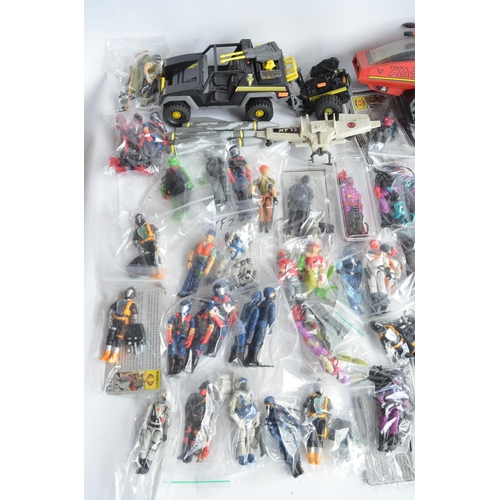 262 - Collection of Hasbro G.I.Joe action figures (qty in excess of 100 individual figures) plus vehicle m... 