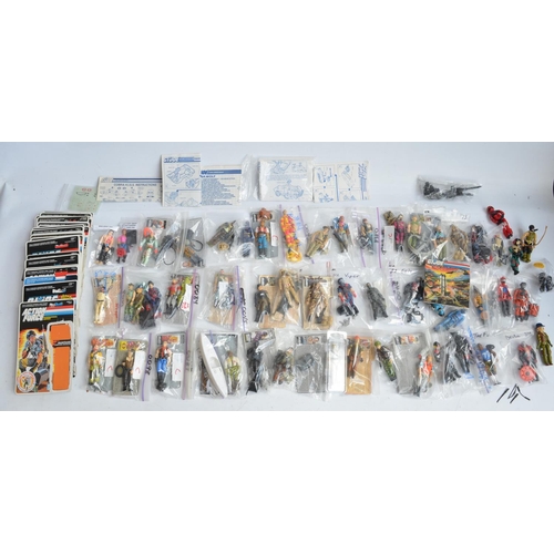 263 - Collection of mostly vintage 1980's Hasbro G.I.Joe action figures (qty in excess of 50 individual fi... 