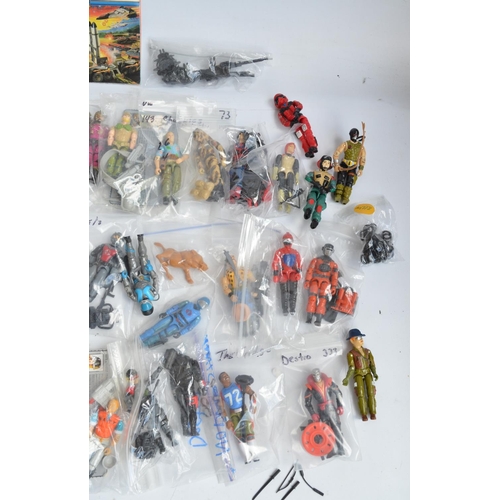 263 - Collection of mostly vintage 1980's Hasbro G.I.Joe action figures (qty in excess of 50 individual fi... 