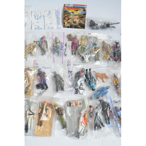 263 - Collection of mostly vintage 1980's Hasbro G.I.Joe action figures (qty in excess of 50 individual fi... 