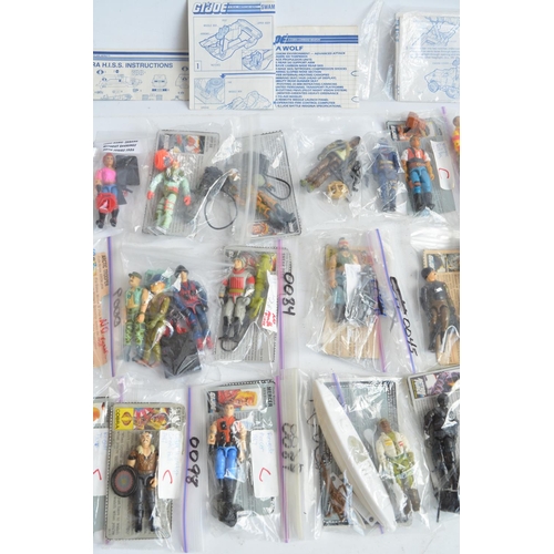 263 - Collection of mostly vintage 1980's Hasbro G.I.Joe action figures (qty in excess of 50 individual fi... 