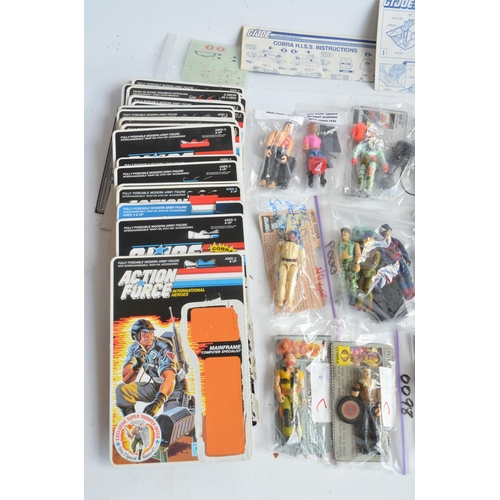 263 - Collection of mostly vintage 1980's Hasbro G.I.Joe action figures (qty in excess of 50 individual fi... 