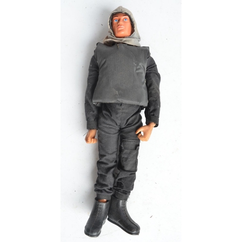 264 - Action Man SAS figure, vintage restored figure with Eagle Eyes with modern box plus an accessory pac... 