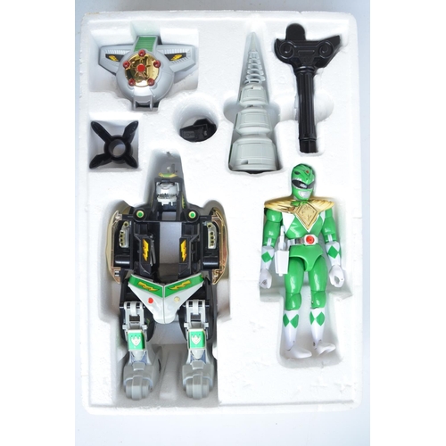 265 - Two deluxe Power Ranger sets from Bandai to include Megazord (with instructions) and Dragonzord, bot... 