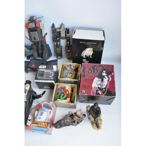 268 - Mixed collection to include Transformers action figures (all A/F), 4x Neca film figures to include E... 