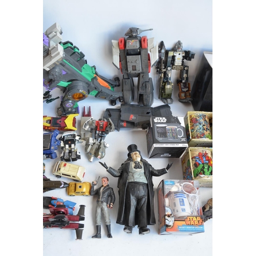 268 - Mixed collection to include Transformers action figures (all A/F), 4x Neca film figures to include E... 