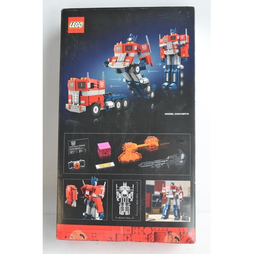 269 - Lego Transformers Optimus Prime (set 10302), box unopened/factory sealed, box in good condition with... 