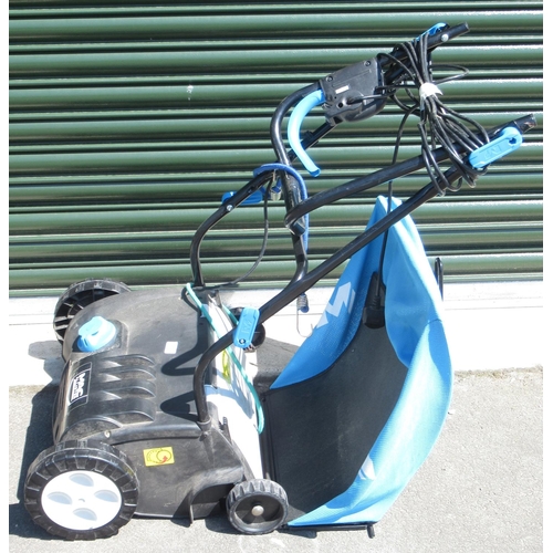 1285 - Mac Allister electric lawn raker/scarifier, A/F