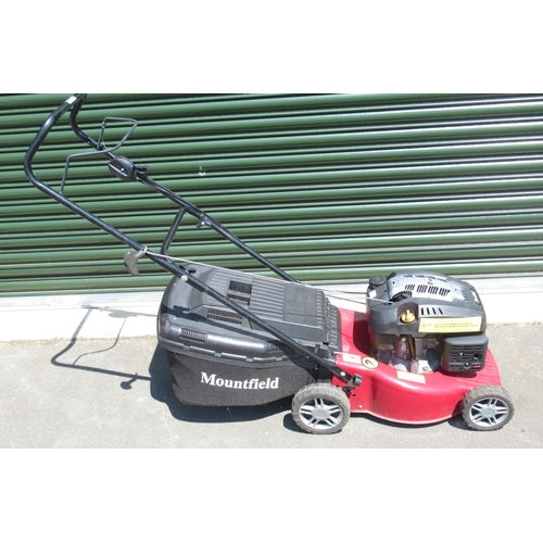 1290 - Mountfield RM-45 petrol lawn mower with grass box