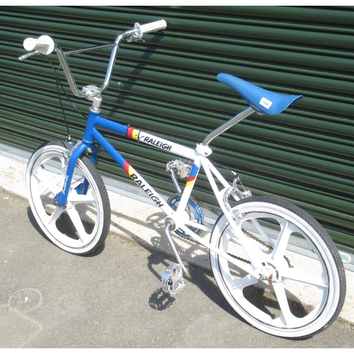 1296 - Raleigh Team Special Andy Ruffell retro BMX bike, in good condition with minor age-related wear