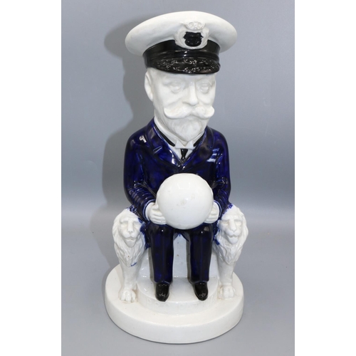 689 - Wilkinson Ltd (Royal Staffordshire Pottery) King George V toby jug, designed by Sir Francis Carruthe... 