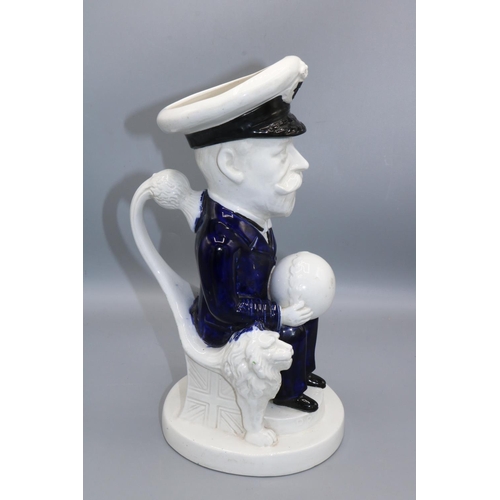 689 - Wilkinson Ltd (Royal Staffordshire Pottery) King George V toby jug, designed by Sir Francis Carruthe... 