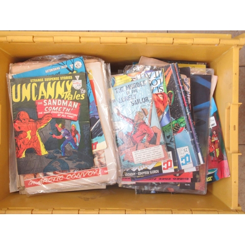 738 - Collection of assorted British and American comics to inc. Commando, Mask, Fighting Air Force, etc. ... 