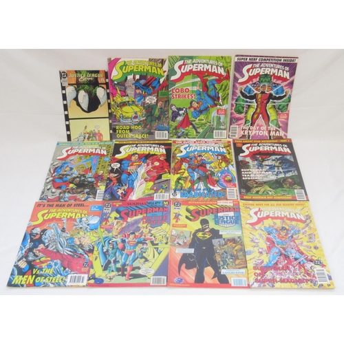 760 - DC comics - assorted collection of DC comics to inc. Detective Double Double Comics, All American Me... 