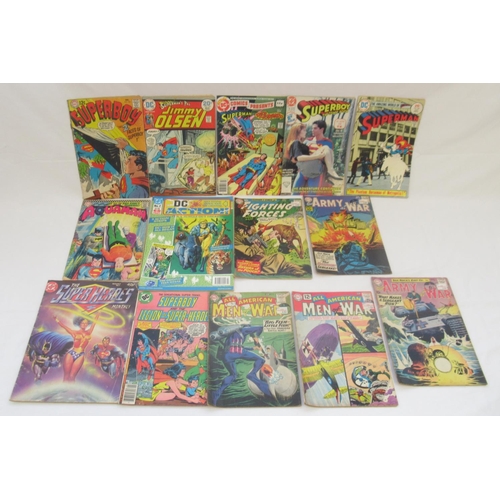 760 - DC comics - assorted collection of DC comics to inc. Detective Double Double Comics, All American Me... 