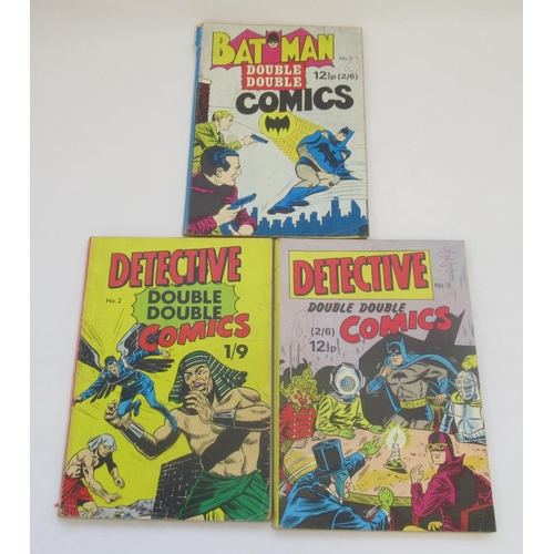 760 - DC comics - assorted collection of DC comics to inc. Detective Double Double Comics, All American Me... 