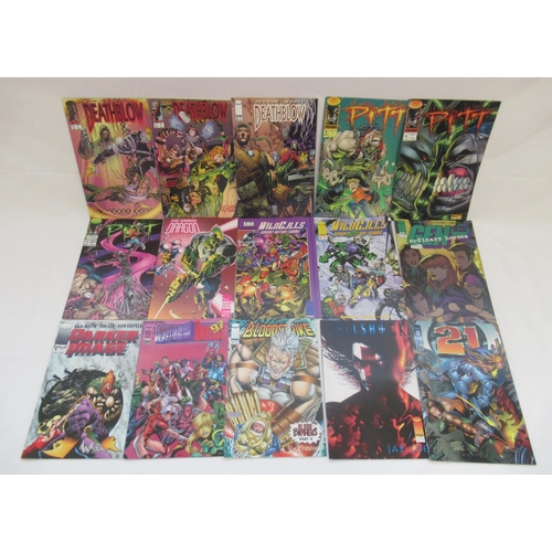 764 - Image Comics - assorted collection of Image comics to inc. Wildcats, The Savage Dragon, Codename Str... 