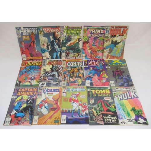 752 - Marvel comics - mixed collection of comics to inc. Captain America, Silver Surfer, Thor, Avengers We... 