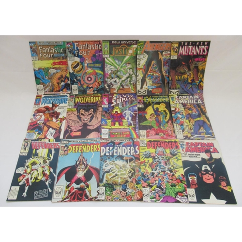 752 - Marvel comics - mixed collection of comics to inc. Captain America, Silver Surfer, Thor, Avengers We... 