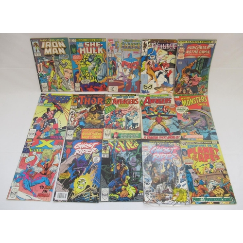 752 - Marvel comics - mixed collection of comics to inc. Captain America, Silver Surfer, Thor, Avengers We... 