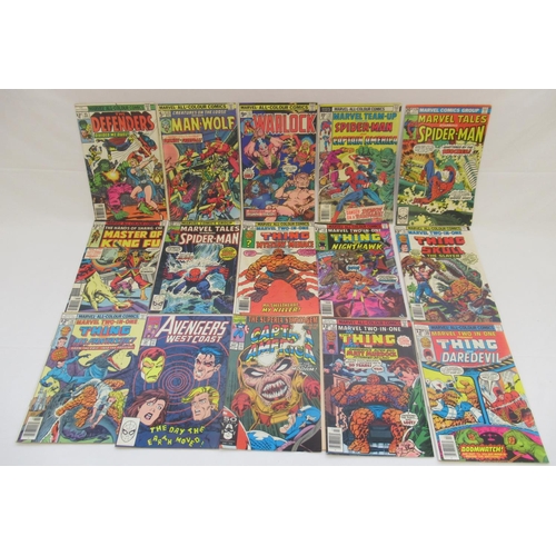 752 - Marvel comics - mixed collection of comics to inc. Captain America, Silver Surfer, Thor, Avengers We... 