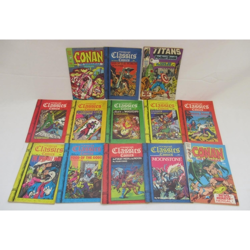 753 - Marvel comics - large mixed collection of Marvel comics to inc. Action Force, Transformers, Captain ... 