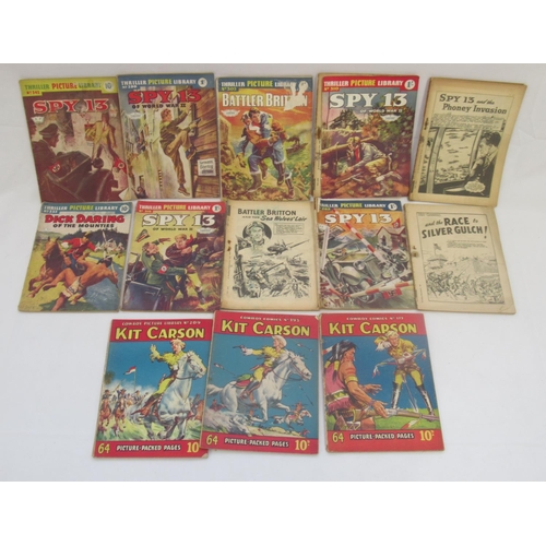 739 - Collection of British comics to inc. Commando, War Picture Library, Valiant Picture Library, Cowboy ... 