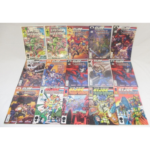 765 - G.I. Joe - collection of G.I. Joe comics from IDW, Marvel, DDP, etc. to inc. G.I.Joe vs Transformers... 