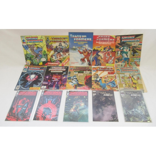 766 - Transformers - mixed collection of Transformer comics from Marvel, Dark Horse Comics, etc. to inc. d... 