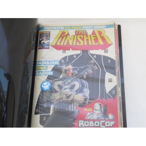 759 - Marvel & DC - Mixed collection of Marvel and DC comics to inc. Punisher, Azrael, Superman, etc. (app... 