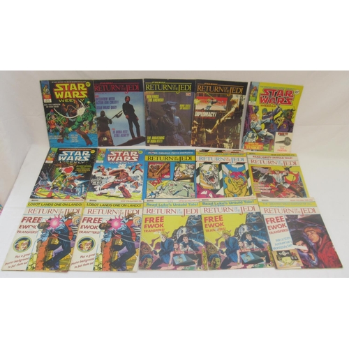 756 - Star Wars - mixed collection of Star Wars comics from Marvel (approx. 240)