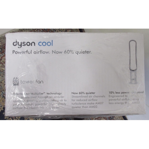 1186 - Shane Lynch collection - Boxed and unopened electric Dyson cool tower fan, H100cm