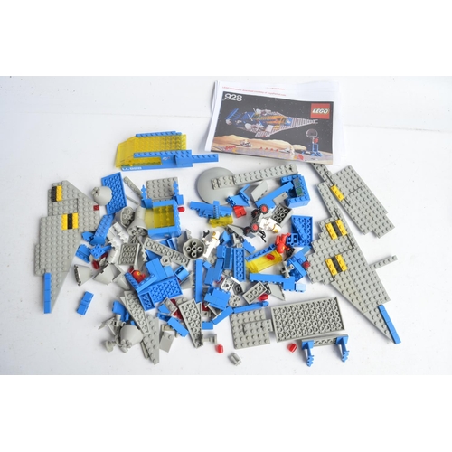 284 - Collection of five vintage unboxed and previously used Lego/Legoland Space sets to include 918 (with... 