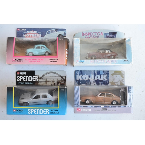 346 - Collection of television/movie themed diecast models to include Matchbox Thunderbirds Rescue Pack, C... 