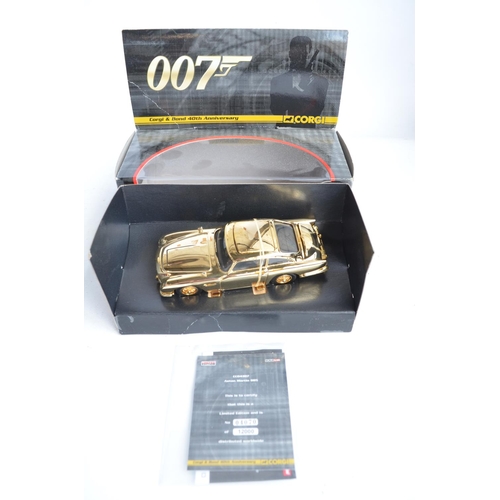 347 - Collection of mostly James Bond themed diecast model vehicles from Corgi to include limited edition ... 