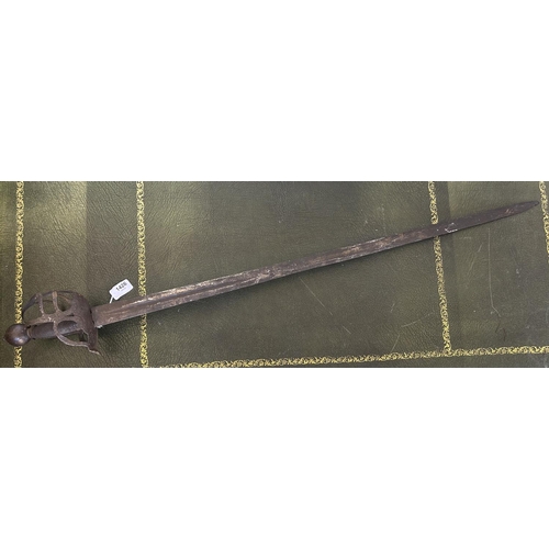 1426 - 17th century Mortuary sword with 33