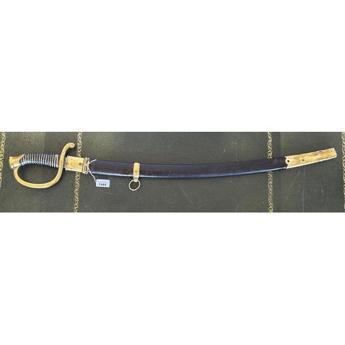 1444 - Imperial Russian mounted artillery sword, 29 1/4