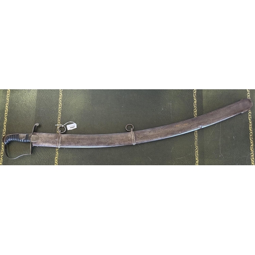 1447 - British 1796 pattern light cavalry troopers sword, 33