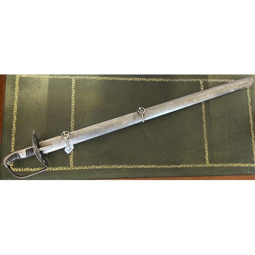 1449 - British 1796 pattern heavy cavalry troopers sword, 35