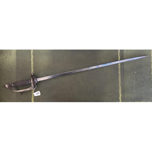 1456 - Circa 18th century Continental rapier type sword, 29