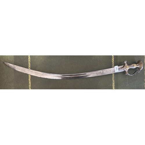 1464 - 19th century Indo-Persian Tulwar sword, 32