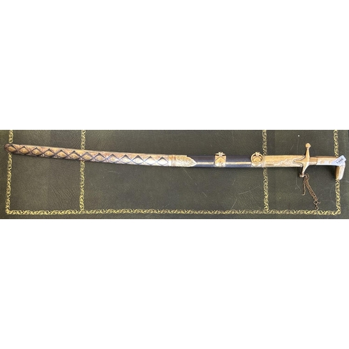 1466 - 19th Century Indo-Persian sword with 33