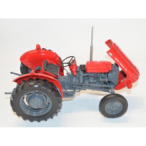 373 - Boxed Universal Hobbies 1/16 scale diecast Massey Ferguson MF35X tractor model in mint condition, bo... 