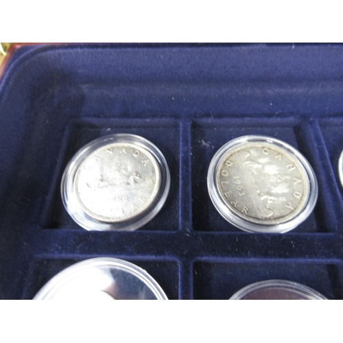 594 - Collection of silver-proof, cupro-nickel and encapsulated circulated coins to inc. Kwang Tung Provin... 