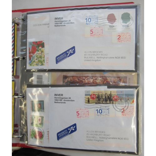 644A - Mixed collection of British and International stamps and FDC's in 13 folders