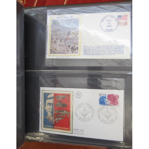 644A - Mixed collection of British and International stamps and FDC's in 13 folders