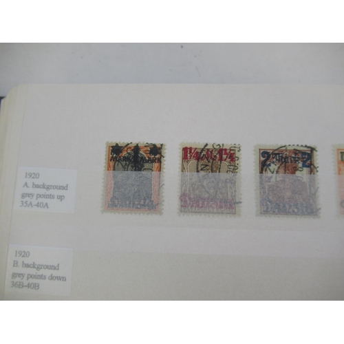 654 - Folder cont. C19th/20th German States stamps and a folder cont. German stamps on envelopes predomina... 