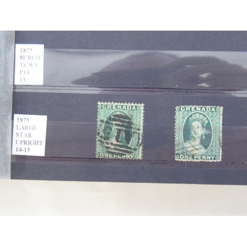 659 - Collection of C19th/20th International stamps to inc. album cont. Grenada stamps, album cont. Trinid... 